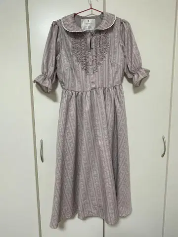 아오키 미사코 시마무라 니나스 콜라보 원피스 핑크 S 사이즈