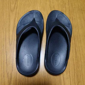 OOFOS 우포스 샌들 블랙 EU38 24.0cm
