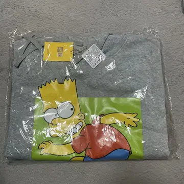 버트 심슨 후드티 그레이