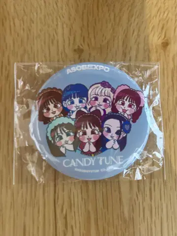 ASOBIEXPO2025 랜덤 캡슐 CANDYTUNE 캔뱃지