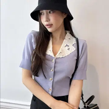 SNIDEL Sustainable 자수 풀오버