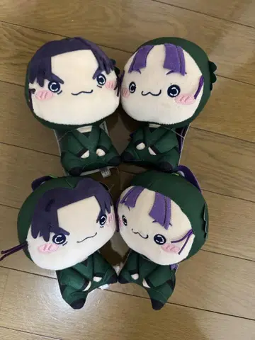 닌자 타마 란타로 모치피코 봉제 인형 시오에 분지로 타치바나 센조
