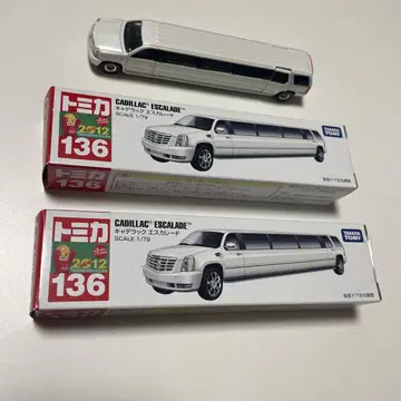 토미카 CADILLAC ESCALADE 1/79 화이트 3대 세트