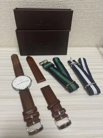 DW 손목시계 교체용 벨트 포함