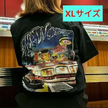 A&W 마키코점 한정판 티셔츠 XL 사이즈 MAKIMINATO TEE