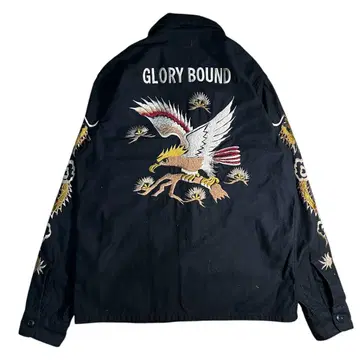 cootie GLORY BOUND 밀리터리 자켓 블랙 아메카지