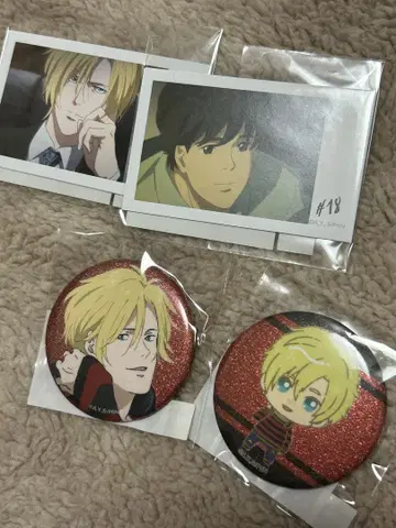 BANANAFISH 캔 배치 2개, 장면 카드 2장