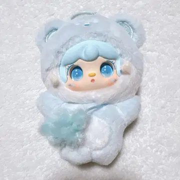 Yooki 요키 곰 봉제 인형 마스코트 스카이블루