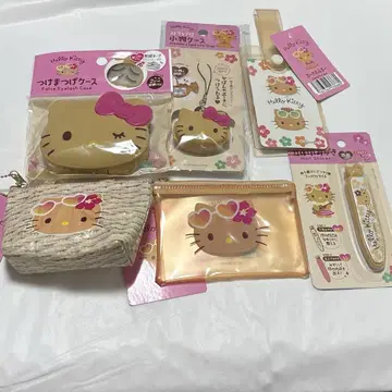세리아 다이소 일광화상 키티 세트 품절 구하기 어려움 화제