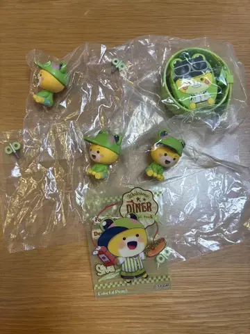 시바 나사 마스코트 3개 다이너 클리어 카드 마스코트 워치
