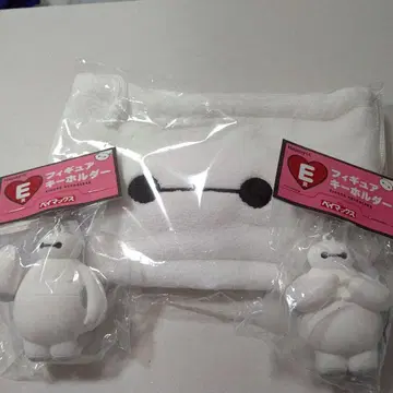 베이맥스 만마루쨩 파우치 키링 3개 세트