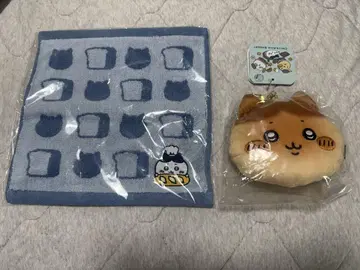 치이카와 베이커리 손수건 하치와레 빵 같은 얼굴 파우치