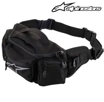 alpinestars 허리 가방 캥거루 힙 백 바이크 블랙 블랙