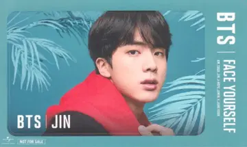 BTS FACE YOURSELF JIN IC 카드 스티커