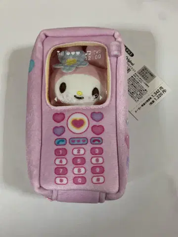 마이멜로디 파우치 마스코트 스트랩