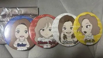 마마무 캔뱃지 컴프 세트 소라 문별 피인 파사
