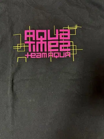 Aqua Timez 팀 아쿠아 티셔츠