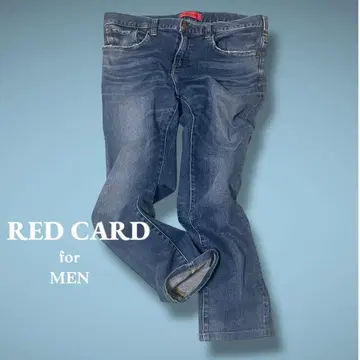 RED CARD 레드카드 Day1 테이퍼드 스키니 데님 팬츠 32