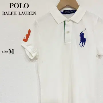 폴로 랄프 로렌 폴로 빅 포니 피케 셔츠 화이트 M