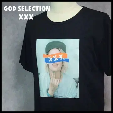 GOD SELECTION XXX 티셔츠 사진 L 사이즈 블랙 새상품급