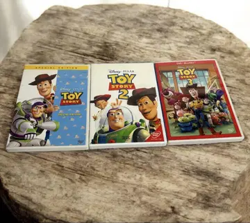 디즈니 픽사 토이스토리 1 2 3 DVD 3장 세트