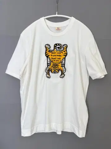TIGRE BROCANTE 티그레 브로칸테 반팔 티셔츠 호랑이 자수
