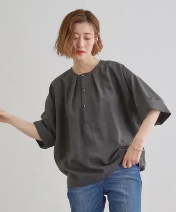 돌먼 턱 셔츠