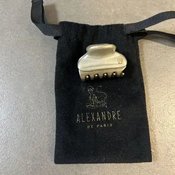 ALEXANDRE DE PARIS 실버 헤어핀 S 사이즈