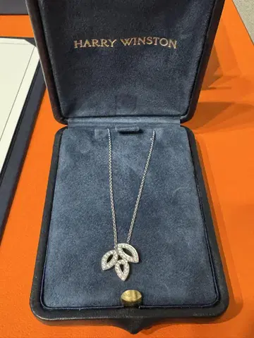 HARRY WINSTON 릴리 클러스터 미니 펜던트