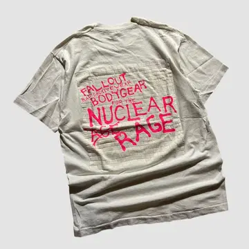 90s USA제 Fallout Nuclear Rage 티셔츠
