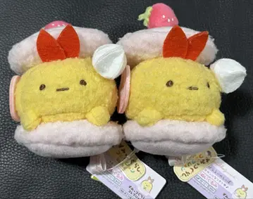 스미코구라시 테노리 봉제 인형 에비후라이의 꼬리 마카롱 디저트
