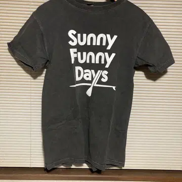 Sunny Funny Days 티셔츠 블랙 goodon