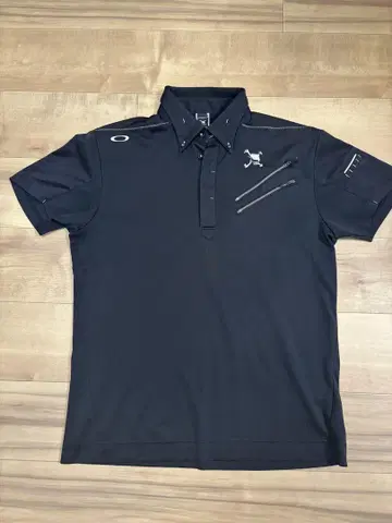 Oakley 블랙 폴로 셔츠 XL