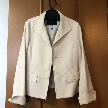 UNTITLED 언타이틀 자켓 아이보리 베이지 크림