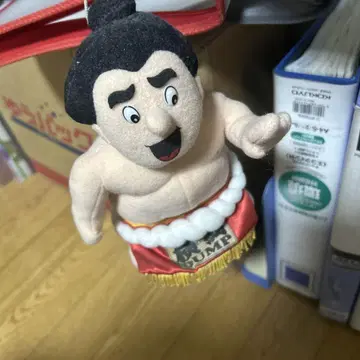 스모 캐릭터 봉제 인형 스트랩 포함