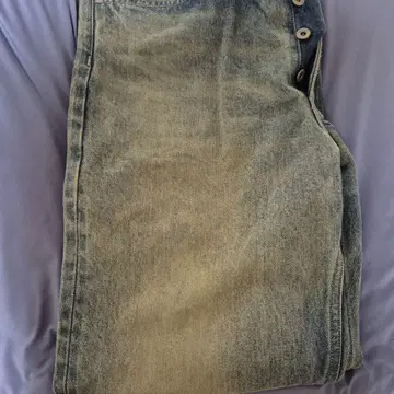 24 오라리 SELVEDGE DENIM WIDE PANTS