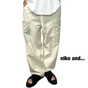 niko and... 카고 베이커 이지 팬츠 아웃도어 유니섹스