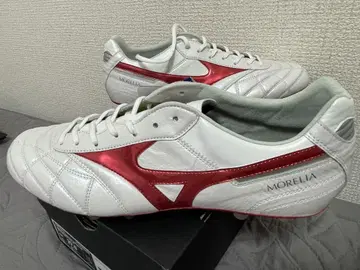 Mizuno Morelia 화이트/레드 27.5cm AG