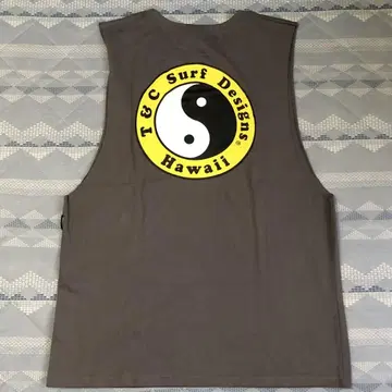 타우칸 T&C Surf Designs Hawaii 탱크탑 그레이