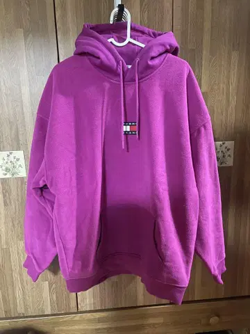 TOMMY JEANS 후드 부착 후드티 M 사이즈 핑크