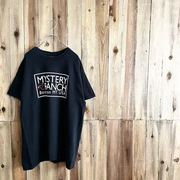 MYSTERY RANCH 로고 티셔츠 L 사이즈 블랙