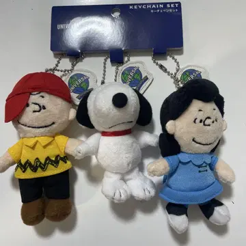 찰리 브라운 스누피 루시 스트랩 3종 세트 USJ
