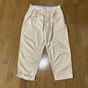 [스테디셀러] 빔즈 플러스 2 Pleats Twill 카키 M