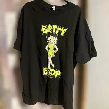 BETTY BOOP 빈티지 티셔츠 1996 t_Ace 착용