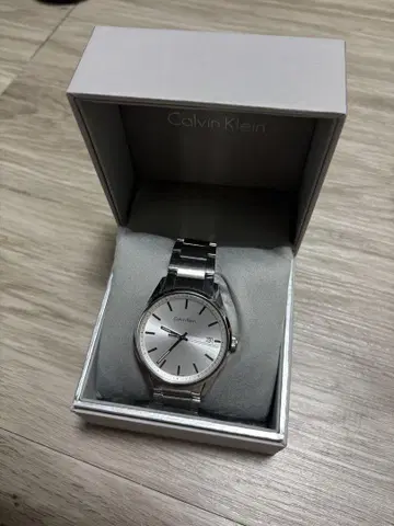 캘빈클라인 손목시계 실버