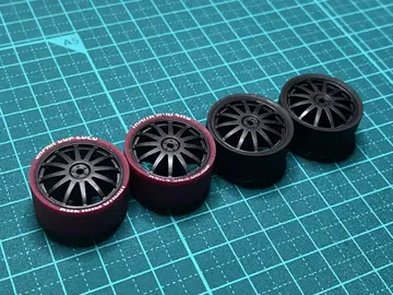미니 사륜구동 페라 타이어 약 23.1mm 로우 프릭션