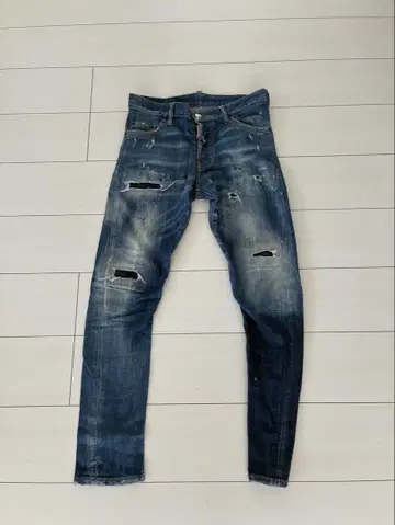 DSQUARED2 데미지 데님 데님 팬츠