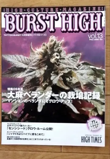 BURST HIGH 시리즈 8권 세트와 덤 burst 2권