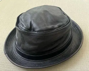 New York HAT 포크 파이 햇 램 가죽