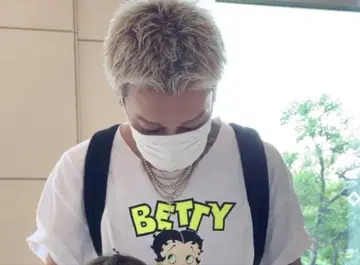 BETTY BOOP 빈티지 티셔츠 1996 t_Ace 착용
